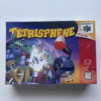 New Factory Sealed Tetrisphere Nintendo 64 N64 1998 Authentic PSA WATA VGA CGC - Image 1 of 4