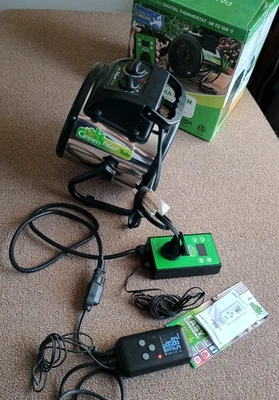 Palma Twin Greenhouse Heater with Digital Thermostat & Timer - Digiten DTC LOOK - Image 1 of 4