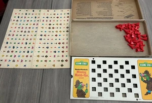 Vintage Sesame Street Missing Match-Ups Game Complete Good Condition 4632 Rare - Picture 1 of 7