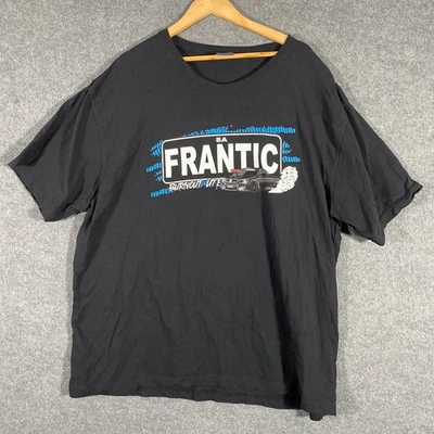 Adelaide Burnouts Shirt Mens 5XL Black Drag Race Dragway Frantic SA Ute Adult - image 1 of 4