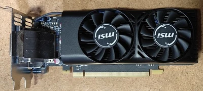 MSI GeForce GTX 1050 Ti 4GB Low Profile PCI-E Graphics Card - Image 1 of 2