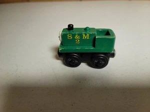 Thomas Wooden Railway Vintage 1999 Green Neil Train - Picture 1 of 6