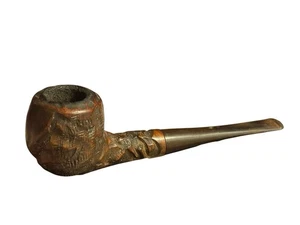 Vintage Marxman Jumbo Imported Briar Estate Carved Tobacco Pipe  - Picture 1 of 7
