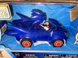 Nagelneu! NKOK Sonic und Sega Blue Racing Sonic The Hedgehog RC Auto. - Bild 1 von 8