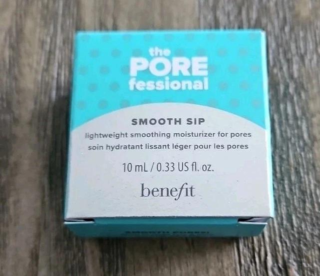 Crema hidratante Benefit The POREfessional Smooth Sip cuidado de los poros 10 ml / 0,33 fl oz Foto 1 de 4