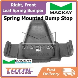 Right, Front Leaf Spring Bumper fits Toyota Hilux YN106R 2.2L 4Cyl 4Y - Picture 1 of 2