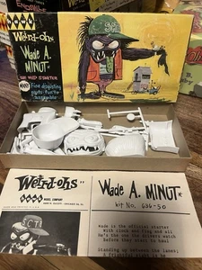 Hawk Models Weird Ohs Wade A Minut Original 1964 Kit Complete Unmade - Picture 1 of 6