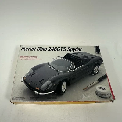 Testors Ferrari V6 Dino 246GTS Spyder 1/24 Scale 1988 Model Kit - NEW - Image 1 of 4
