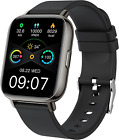 Smart Watch 2021, Fitness Tracker 1.69" Touch Screen Heart Rate Sleep Monitor,