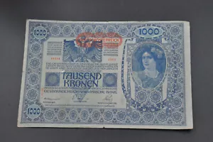 Vecchia banconota banca - collezione Austria - Foto 1 di 2