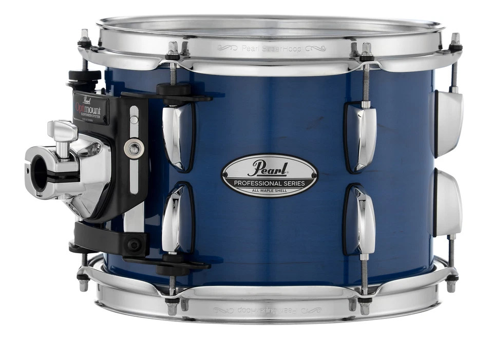 Pearl PMX Professional Maple 8x7" Laca Azul Transparente #113 Rack Tom Drum | Revendedor - Imagem 1 de 1