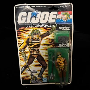 Hasbro G.I. Joe ARAH Tiger Force Tripwire New on Card 1988 Protective Case - Picture 1 of 3