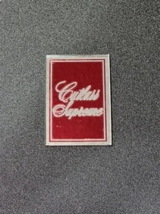 78 79 1978 1979 Oldsmobile Cutlass Supreme Header Panel Emblem NEW Repop Chrome - Picture 1 of 3
