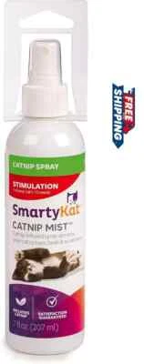 SmartyKat Catnip Mist Spray for Cats & Kittens, Safe for Pets - 7 Fluid Ounces - Image 1 of 4