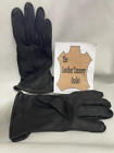 Deerskin Leather Gloves - Ladies Black (Sizes Run Small)  - 5 Sizes