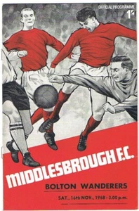 Middlesbrough v Bolton Wanderers 1968/9 (16 Nov) - Picture 1 of 1