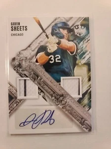 2022 Diamond Kings DK Materials Autograph Relic Gavin Sheets RC Auto White Sox - Picture 1 of 2