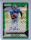 2016 Panini Prizm Green Power Paul Perkins Rookie Autograph /49 Giants