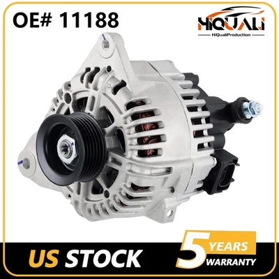 Alternator For 2005-2010 Hyundai Santa Fe Sonata Kia Optima 2.7L 120A 11188 Foto 1 de 4