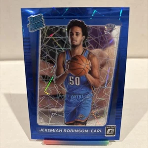 Jeremiah Robinson-Earl 2021-22 Optic Blue Velocity #170 Thunder RC Rookie - Picture 1 of 2