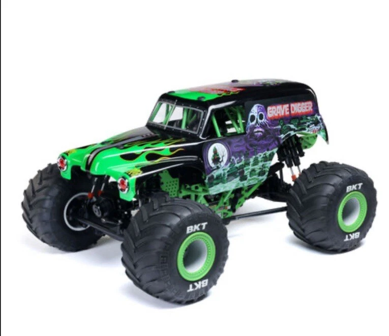 Losi LOS04028T1 LMT 2.0 4WD Solid Axle Monster Truck 1/8 Grave Digger - Image 1 of 1