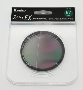 Kenko Zeta EX 67mm Circular Polarizer Lens Filter for Reflection and Contrast - Picture 1 of 6