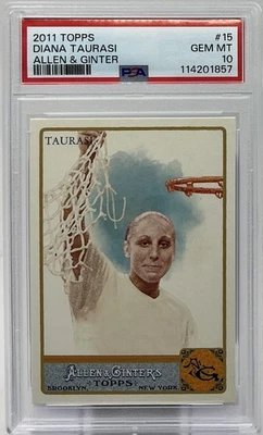 Diana Taurasi PSA 10 -2011 Topps Allen & Ginter -UConn, Mercury -WNBA Best Ever? - Image 1 of 4