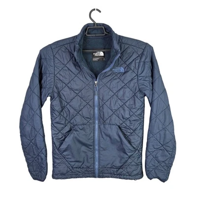 Chaqueta Para Hombres North Face Acolchada Azul Cremallera Completa Ligera Aislante Poliéster S Foto 1 de 4