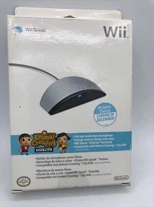 Nintendo Wii Speak Hands-Free Microphone (Works w/Animal Crossing City Folk) NIB - Picture 1 of 6