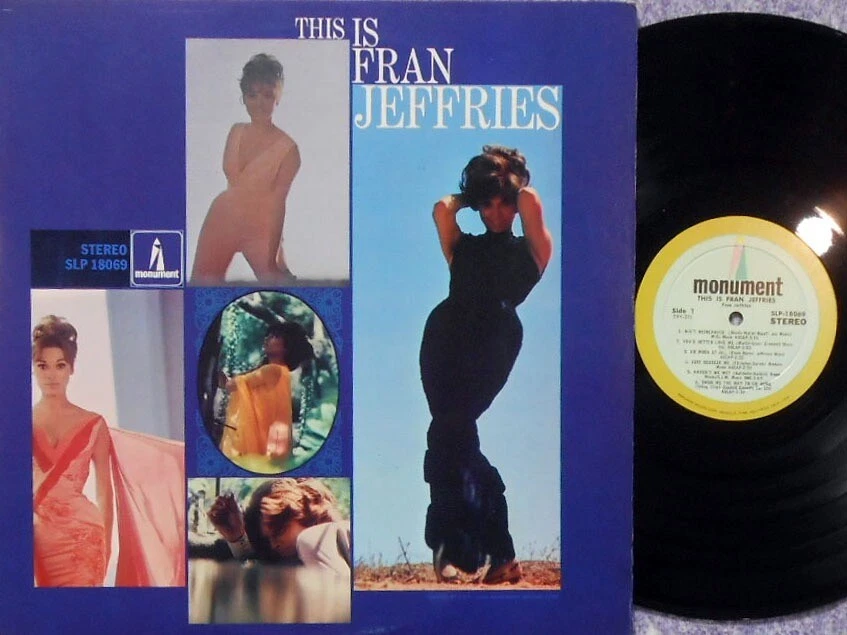 Fran Jeffries ORIG US LP This is Fran Jeffries EX ’66 Monument SLP18069 Jazz Pop - Image 1 of 1