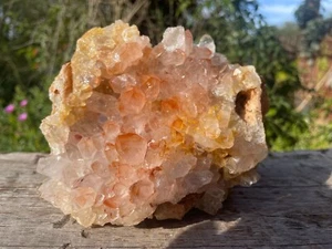 Muestra de cuarzo de hematita y limonita (Zambia) 2,57 lb 5,59" - Imagen 1 de 10