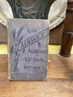 Livre Ancien Almanach Agricole XX ème Siecle 1923 - Photo 1/4