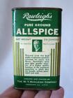 Vintage Rawleigh's Pure Ground Allspice Spice Tin, 3-1/4 Oz.