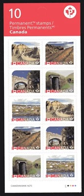 2017 Canada SC# BK 661-UNESCO World Heritage in Canada-booklet of 10-M-NH   - Image 1 of 2
