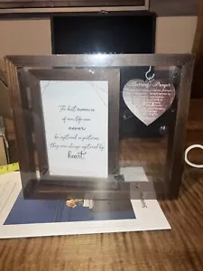 Mr and Mrs Picture Frame, Wedding Frame Gifts For Couples,Engagement Photo Frame - Picture 1 of 6