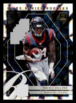 2021 Donruss The Elite Series Rookies #30 Nico Collins - Image 1 of 2