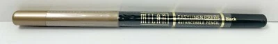 Nuevo lápiz delineador de ojos retráctil MILANI Easyliner - NEGRO + BONUS azul bebé *RARO  Foto 1 de 4