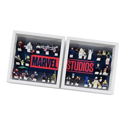 Display frame case for Lego ® Marvel series 2 71039 minifigures figures 27cm