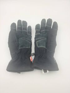 Mountain Hardware Women's Gloves OutDry Waterproof Black Lined Nylon Large L