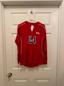 NWOT Western Kentucky Hilltoppers Russell Women's Red Volleyball Jersey Medium - Picture 1 of 2
