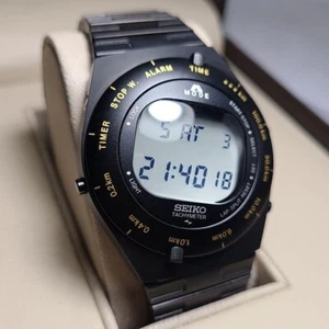 Reloj Hombre SEIKO Giugiaro A825-00B0 SBJG003 Edición Limitada Qz Usado Japón - Imagen 1 de 9