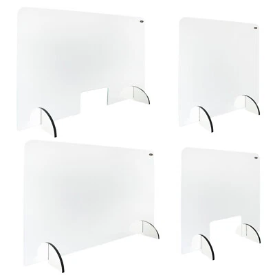 TEMPRIX Schutzscheibe Spuckschutz Thekenaufsatz mit/ohne Durchreiche ESG Glas Scheibe II