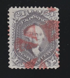 US 78 24c Washington Used with Red Cancel SCV $440 - Picture 1 of 2