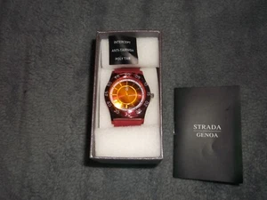New Strada/Genoa Red Watch...Boxed + Instructions - Picture 1 of 10