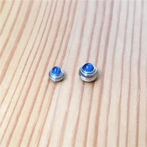 Blue Sapphire Crystal Crown for Chopard Happy Diamonds Quartz Watch