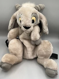 Disney Hunchback of Notre Dam Goat Backpack Plush Toy Doll Dame Deal - Picture 1 of 3