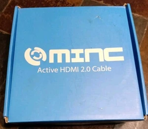4K Fiber Optic HDMI Cable 100 Feet, HDMI 2.0 Supports 4K 60hz *New Open Box* - Picture 1 of 9