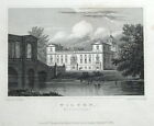 WILTON HOUSE, WILTON, WILTSHIRE Original antique print 1830