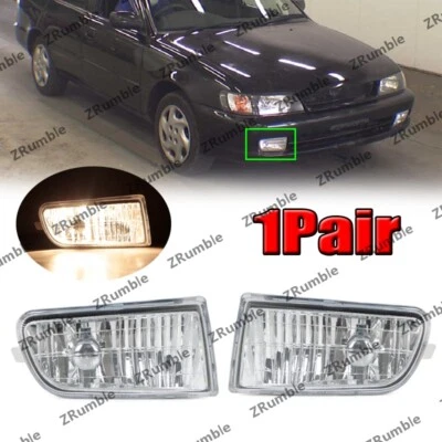 1 par de faros antiniebla para parachoques delantero Toyota Corolla AE100 1993 1994-1997 Foto 1 de 4