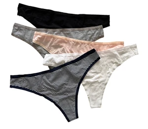 Old Navy Women's Size 2X Thong Underwear - 5 Pack - Picture 1 of 5